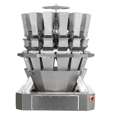 China 14 Head Noodles Automatic Multihead Weigher 60 packs per minute Max Speed for sale