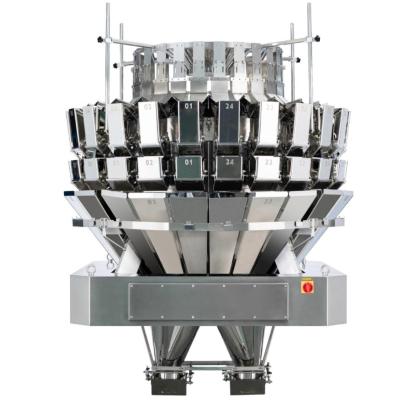 China 24 Head Multi-Head Weighers Machine 140 Bags/Min Multi language operation for sale