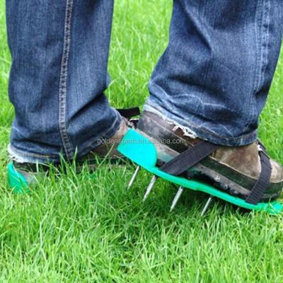 China Durable Cheapest Garden Lawn Aerator Spike Sandals Shoes For Sale for sale