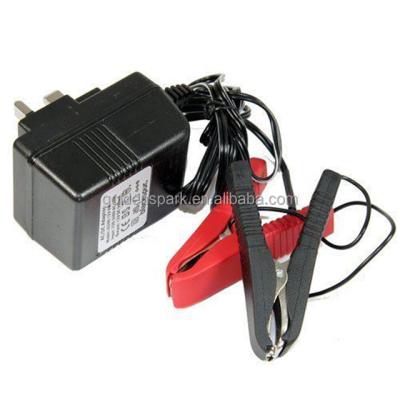 China Motor Bike Cycle Car 12V 500mA Trickle Automotive Charger With CE/BS/ROSH for sale