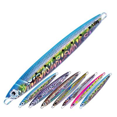 China Alloy 60g Lead 200g Metal Jig Fishing Lure Long Mount Glow Artificial Bait Fish Lure Metal Fishing Lure for sale