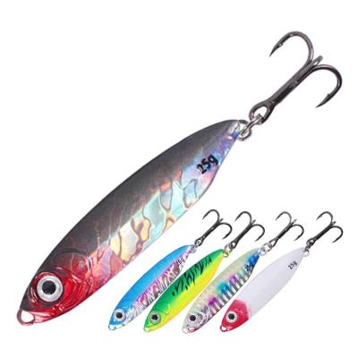 China Alloy 7g 10g 15g 18g 25g Fish Forms Lead Jig Fishing Lure Casting Metal Jig for sale