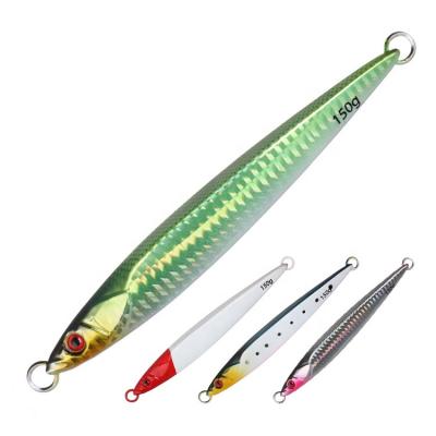 China Quick Lead Alloy 150g 200g Metal Jigs Lead Lures Ocean Building Bait for sale