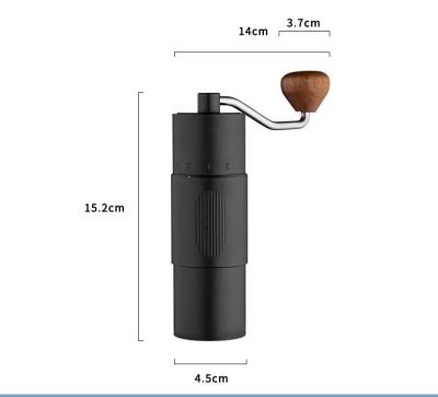 China Stainless Steel PORTABLE Manual Manual Coffee Grinder Burr Grinder Conical Coffee Bean Coffee Milling Machine for sale