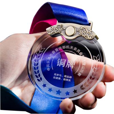 China Japan Customized Crystal Medal Sports Logos Words For DIY Gifts Home Decoration Accessories for sale