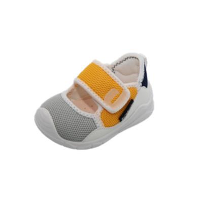 China 2022 new light yellow small package of casual shoes splicing patterns sports style children's sandals for sale