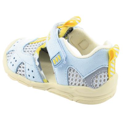 China OEM/ODM Breathable Blue Kids Wholesale Fancy Shoes For Baby Boy Girls Soft Comfortable Kids Beach Sandals Hot Fashionable Football Shoes for sale