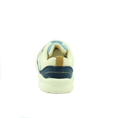 China Light Brown Kids Walking Style Lightweight Shoe For Baby Kids Soft Bottom Boys Running Safety Shoes for sale