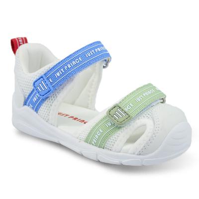 China Lightweight Boys And Girls Sports Shoes-BLUE Breathable Functional Shoes Well And New Summer Baby Blue Sandals for sale