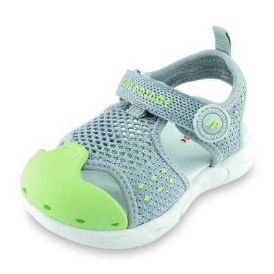 China OEM/ODM Breathable Gray Custom Baby Slide Running Light Weight Knit Soft Design EVA Beach Shoe Kid Unique Fancy Sandals for sale