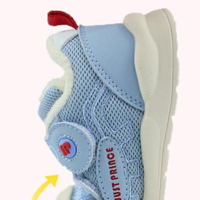 China New Arrival Baby Blue Breathable Sneakers Fashion Stylish For Kids Boys Girls Flat High Quality Warm Soft Coating Shoes for sale