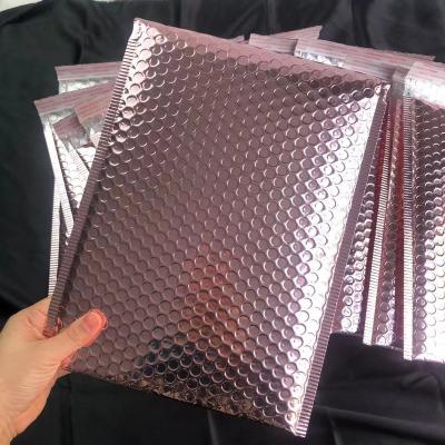 China Eco Friendly Kraft Low MOQ Bubble Rose Gold Bubble Mailer Padded Envelopes Bag for sale