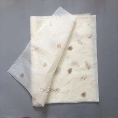 China Virgin Eco Friendly Custom Logo Printed Wrap Tissue Paper For Clothing Wrapping Paper Tissue Paper for sale