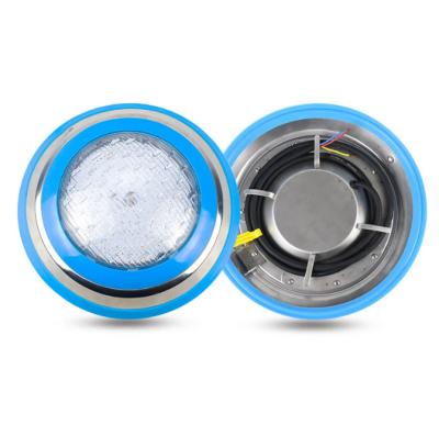 China Dia220 dia280mm Daylight RGB Underwater Warm White Underwater Light For Swimming Pool 12W18W for sale