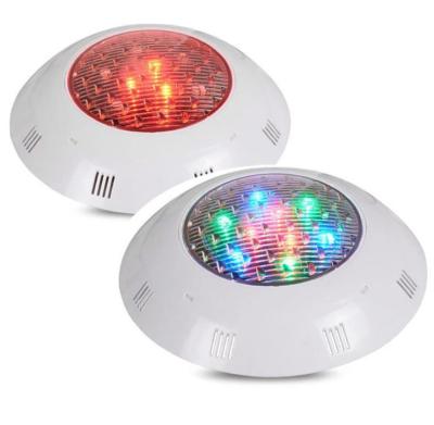 China 12v RGB Underwater Colors Changing Floating Pool Lights Wall Mount Stainless Steel Underwater for sale