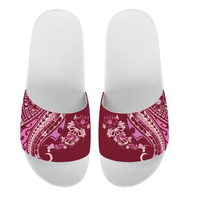 China Fashion Trend Printing Women Slippers Polynesian Traditional Tribal Sale Shape Cheap Flip Flops Flip Flops Manufacturers For Women for sale