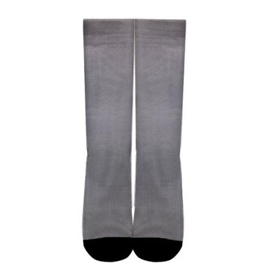 China Custom Made Super Fashion Ladies Knee High Stockings Sporty Color Long White Socks for sale