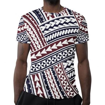 China Wholesale Cheap QUICK DRY T-shirt Printing Support Polynesian Traditional Tribal Men's Pattern 3D Model T-shirt Printing Machine for sale