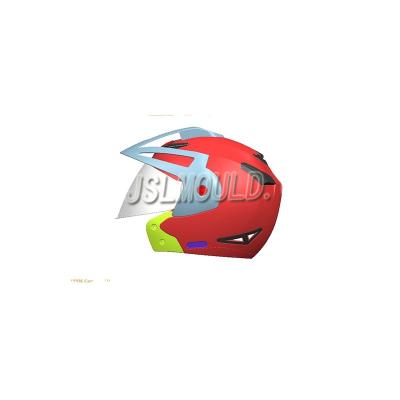 China HALF Face Motorcycle Helmet Plastic Experienced Manufacturing Plastic OPEN Mold for sale