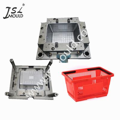 China Non-marking and non-instantaneous. Quality Mold Factory Manufacturer Experienced Professional Injection Plastic Supermarket Basket Shopping Basket Mold for sale