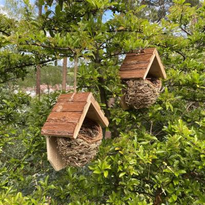 China Woven Chamber Windproof Duo Martin Bird Boxes for sale