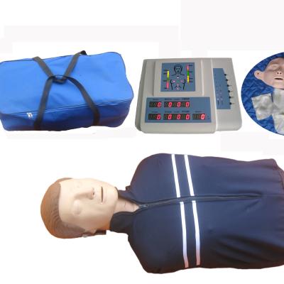 China CPR Teaching Model Advanced Semi-Psychosomatic Pulmonary Resuscitation Training Simulator Model for sale