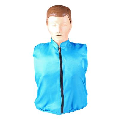 China PVC First Aid Training CPR Obstruction Body CPR Mock Half Chest Training Cpr Teaching Adult Medical Resources for sale