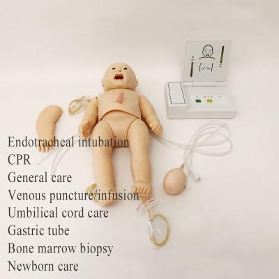 Cina Mock Medical School Bilological CPR Training CPR Doll Complete Upper Airway Obstruction Infarction Model Infant in vendita