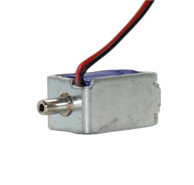 China General Mini Electric Valve Open Frame Solenoid Valve DC 3V /6V /12V Solenoid Valve Control Gas Normal Close Small And Liquid , Gas 0.45 A for sale