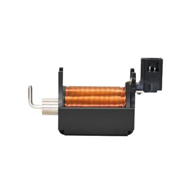 China Locks and Push Pull Type Connecting Open Frame Systems Resistance Solenoid Coil DC 12V 48V High Temperature Electric Lock Enclosed Mini Solenoid Solenoids for sale