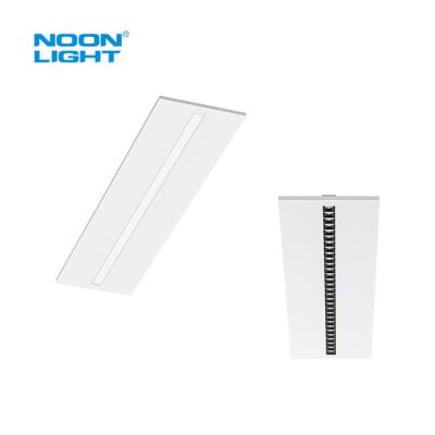 China LED Grid Light Panel 30-90 Degree Beam Angle White Powder Painted Steel for sale