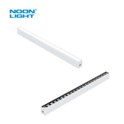 China Customizable 25W Max LED Trunking Linear Luminaires For Pendent, Mounted, Recessed Installation for sale