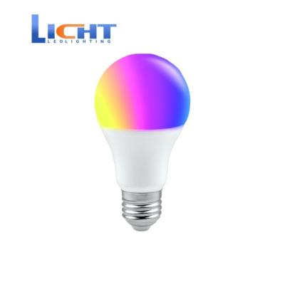 China Novelty Wall Mounted Smart LED Light Bulb RGB+W LED Bulb A60 7W 9W Customized Smart LED Light Bulb for sale