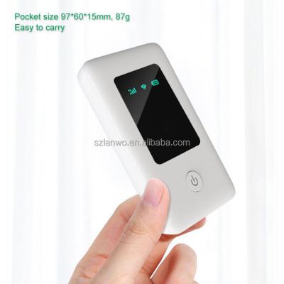 China Outdoor Hotspot Wireless Sim Card Router MI-FI Pocket Modem wifi lte 4G WiFi Routers Portable WiFi Routers for sale