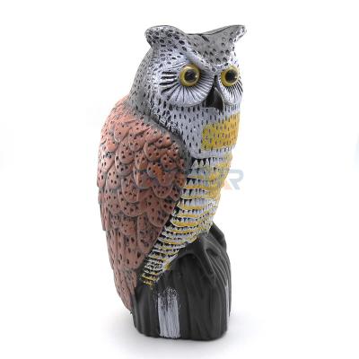 China Owl Eagle Shape Bird Pest Control Garden Scarecrow Viable Plastic Bird Alert Owls for sale