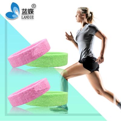 China All Sports High Elasticity Adults Cotton Athletic Sweatbands For Sports for sale