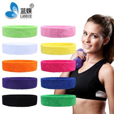 China All Adults Good Selling High Quality Sports Headband Sports Headband With Embroidery Logo for sale