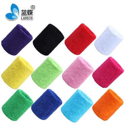 China Gym Adjustable Breathable Unisex Stretch Elasticity Cotton Sweatband Different Color Cotton Terry Towel Headband for sale