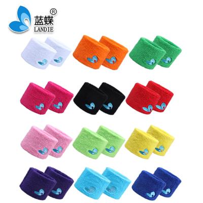 China All Suite Adults Cotton Sweatband Wristband Wrist Band Gym Sport for sale