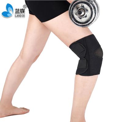 China Best Selling Universal Spandex Knee Pads Anti-slip Spring Knee Support Sleeve Wave Band Knee Protector for sale