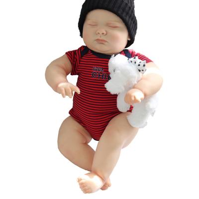 China Doll Limbs Is 60CM Big Active Boy 3 Sleep Handmade Reborn Painting Joseph Baby Doll Multiple Layers Toddler 100% Month Size With Veins Obvious for sale