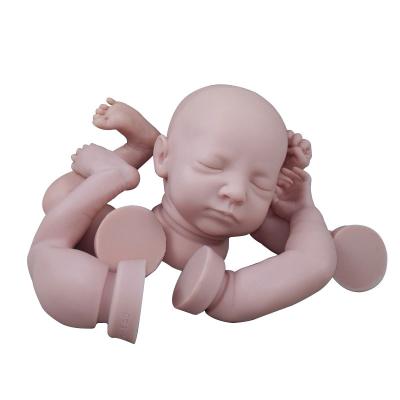 China Doll limbs is 18 inch 2kg silicone reborn unfinished unpainted high quality active baby dolls realistic newborn empty toys for sale