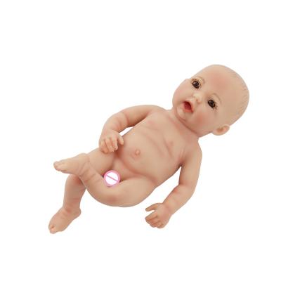 China Lovely 8 Inch Palm Full Body Babies Reborn Dolls Bebe Reborn Silicone Realistic Silicone Newborn Boys for sale