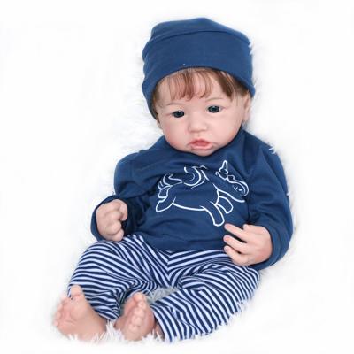 China 16 Inch Lifelike Reborn Doll Advanced 1950 Hand Painted Reborn Doll G Saskia Solid Soft Silicone Bebe Boneca Reborn Corpo De Silicone for sale