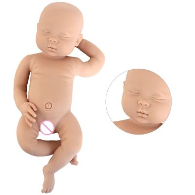 China 18 Inch Lifelike Baby Reborn Full Body Wholesale Realistic 2.95 Kg Solid Silicone - Doll Touch Like Real Baby Skin for sale