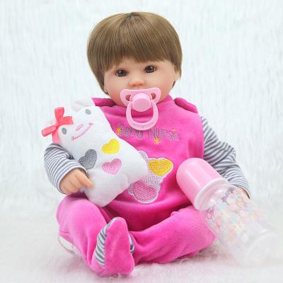 China Doll Limbs Is Active 42cm 17 Inch Silicon Doll Realistic Alive Reborn Newborn Baby Dolls For Children for sale