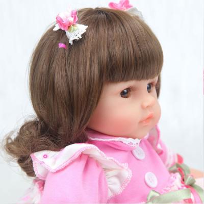 China Doll Limbs Can Be Active Life Size 17 Advance 42 Cm Realistic Silicone Baby Doll Toys Newborn Toddlers Cheap Price Good Quality for sale