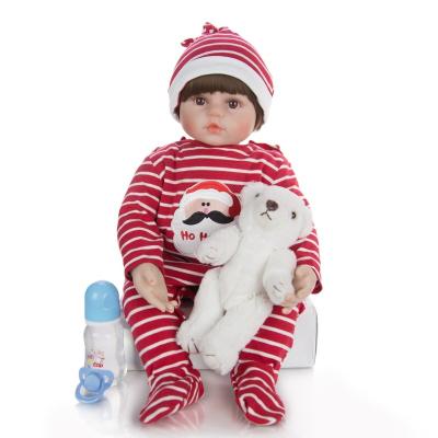 China Doll Limbs is 24 Inch Boy Active Reborn Babies - Boneca Soft Reborn Baby Doll 60cm Real Silicone Cloth Body Vinyl Doll Realistic Reborn Baby Doll for sale