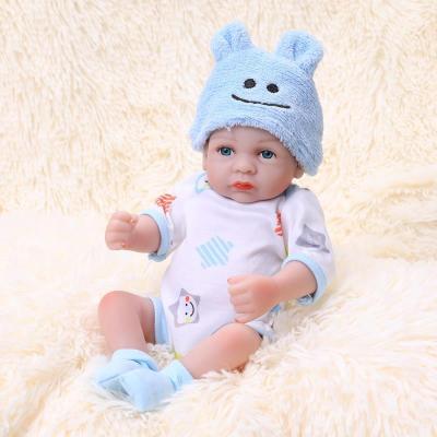 China Doll Limbs is 11 Inch Full Silicone Active Realistic Baby - Doll Twins Reborn Soft Silicone Toys Reborn Baby Dolls Newborn Realistic Boy Doll for sale