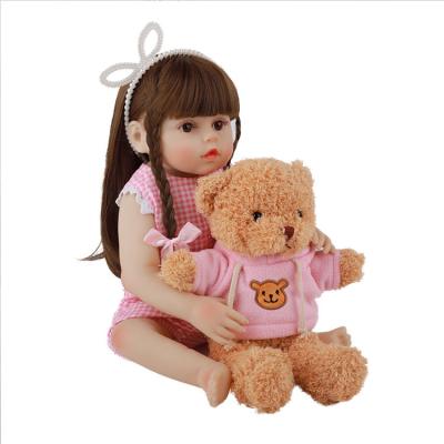 China Doll Limbs Can Be Reborn Dolls 19inch Active Wholesale Reborn Soft Vinyl Customized Silicone Dolls 48cm for sale